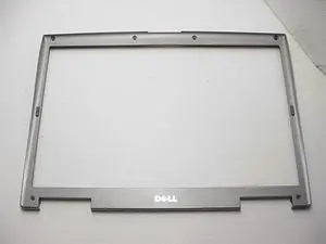 New Dell OEM Latitude D800 15.4" LCD Front Trim Cover Bezel Plastic