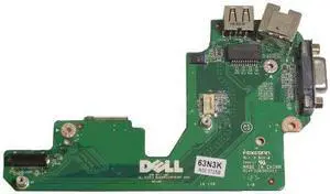 Dell OEM Latitude E5420 VGA USB RJ-45 IO Circuit Board 63N3K Dell OEM Latitude E5420 VGA USB RJ-45 IO Circuit Board 63N3K