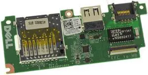 Dell OEM Inspiron 3135 USB SD Card Reader IO Circuit Board 4VMN5