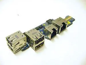 Dell OEM Latitude D510 USB and Network Circuit Board