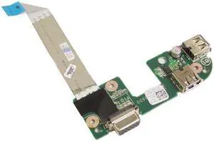 Dell OEM Inspiron N7010 VGA USB Ports IO Circuit Board 5NCX3