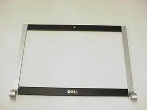 Dell OEM XPS M1330 13.3" Front Cover Plastic wCamera  LCD Trim Bezel XK074