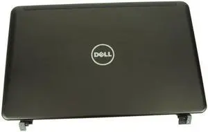 Black Dell OEM Inspiron N411z 14" LCD Back Cover Lid Top  Hinges 91M1W