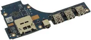 Dell OEM Precision 7710 Right-side IO Circuit Board  Audio USB Ports GMNG8