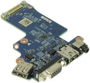 Dell OEM Latitude E6530 VGA USB Audio Port IO Circuit Board for Intel  7TRKR