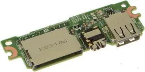 Audio Port USB SD Card IO Circuit Boards with Cable Replacement For Dell Inspiron 3567 3565 3576 3467 3465 P/N: 0WVYY9 RJRCN, 0RJRCN 0PJTM5