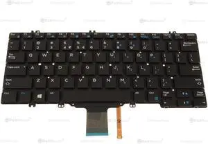 US INTL Dell OEM Latitude 5289 7280 5280 7380 Laptop Laptop Keyboard 346TJ