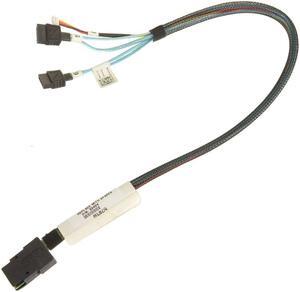 New Dell OEM PowerEdge C6100 Server 16 Inch Mini-SAS to 2xSATA/AUX Cable 334VV