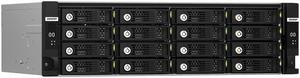 TL-R1620Sdc-US QNAP 16-bay 3U rackmount SAS 12Gbps JBOD dual controller expansion enclosure