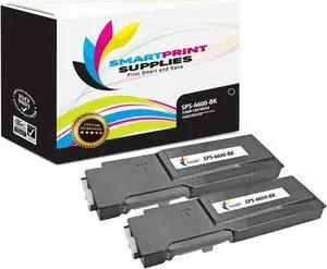Smart Print Supplies Compatible 106R02228 Black High Yield Toner Cartridge Replacement for Xerox Phaser 6600 6600n 6600dn, WorkCentre 6605 Printers (8,000 Pages) - 2 Pack
