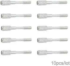 HKCY CN-023-10PCS 10pcs/lot Thumb Screws #4-40 UNC 25mm Length Stainless Steel for Computer Cable