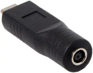 CYSM DC Jack 4.5x3.0x0.6mm Input to USB-C Type-C Power Plug Charge Adapter for Laptop Phone