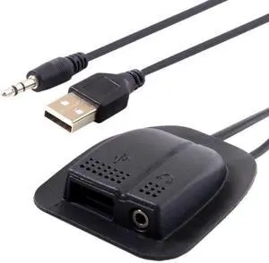 HKCY U2-019 Backpack USB 2.0Audio 3.5mm Charging Cable Practical Convenient Outdoor Travel Camping External