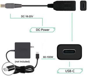 Chenyang Cable USB 3.1 Type C USB-C to DC 20V 7.9*5.4mm Power Plug PD Emulator Trigger Charge Cable for Laptop