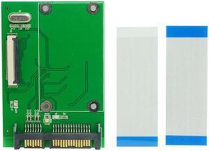 KAIBOXIXI 40 Pin ZIF CE 1.8 Inch SSD/HDD to SATA Adapter Board with LIF Flat Cable
