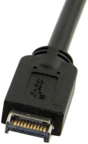 Jimier Cable USB 3.1 Front Panel Header to USB 3.0 Type-A Male Extension Data Cable 50cm