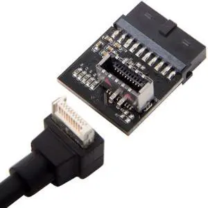 Xiwai Cable USB 3.1 Front Panel Socket to USB 3.0 20Pin Header Male Extension Adapter for Motherboard