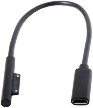 Chenyang UC-109-SURFA3 DC 15V Type-C USB-C Female to Surface Pro3 Pro4 Pro5 Pro6 Book Pro Charge Cable