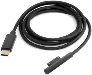 Xiwai Cable USB 3.1 Type C USB-C DC 12-15V to Surface Pro3 Pro4 Pro5 Pro6 Book Charge Cable 1.8m