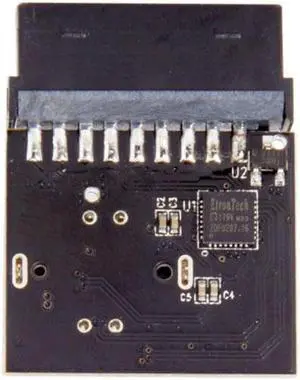 CYSM USB 3.1 Front Panel Socket to USB 3.0 20Pin Header Male Extension Adapter for Motherboard