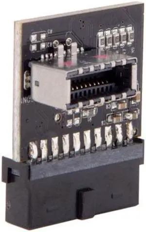 KAIBOXIXI USB 3.1 Front Panel Socket to USB 3.0 20Pin Header Male Extension Adapter for Motherboard