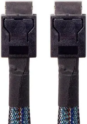 KAIBOXIXI OCuLink PCIe PCI-Express SFF-8611 4i to OCuLink SFF-8611 SSD Data Active Cable 50cm