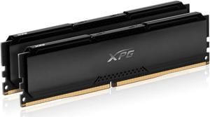 XPG GAMMIX D20 Desktop Memory: 64GB (2x32GB) DDR4 3200MHz CL16-20-20 | UDIMM Black - 2PK | RAM Upgrade