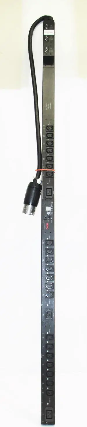 APC AP7968 Rack PDU Switched ZeroU 12.5kW 208V 3PH 35A CS8365 Out 3xC19 21xC13