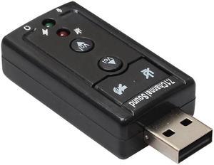 Dropping shipping New Mini USB 2.0 3D Virtual 12Mbps External 7.1 Channel Audio Sound Card Adapter