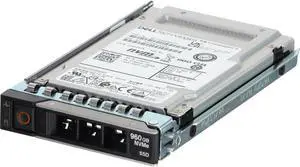 Dell 960GB PCIe Gen4 NVMe RI TLC 2.5 SSD KCD8XRUG960G (YNGYD)
