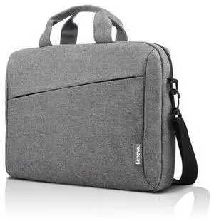 Lenovo Laptop Carrying Case T210, 15.6-Inch Laptop and Tablet, Sleek Design, Durable and Water-Repellent Fabric, Business Casual or School, GX40Q17231 Casual Toploader - Grey