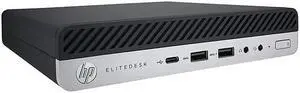 HP Business Desktop EliteDesk 800 G4-MINI Intel Core i7 8th Gen 8700T (2.40GHz) 16GB DDR4 512GB SSD Intel UHD Graphics 630 Windows 10 Pro 64-bit HP Business Desktop EliteDesk 800 G4-MINI Intel Core i7 8th Gen 8700T (2.40GHz) 16GB DDR4 512GB SSD Intel UHD Graphics 630 Windows 10 Pro 64-bit
