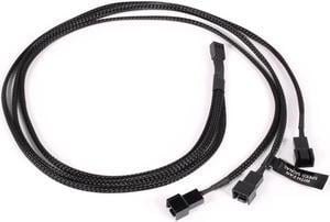 Alphacool Y-Splitter 3-Pin to 3x 3-Pin Cable - 60cm (18692)