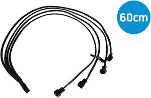 Alphacool Y-Splitter 3-Pin to 4x 3-Pin Cable - 60cm (18696)