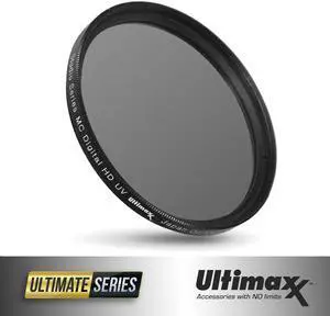 55mm HD UV Ultravoilet Lens Filter by ULTIMAXX -