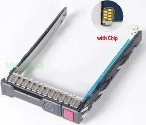 For HP Proliant DL160 Gen10 G10 2.5" SFF SAS SATA Hard Drive Caddy & Chip LED