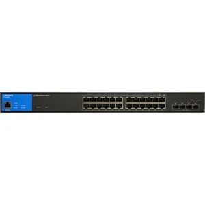 Linksys 24-Port Managed Gigabit PoE+ Switch LGS328MPC Linksys 24-Port Managed Gigabit PoE+ Switch LGS328MPC