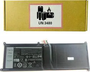 7Vkv9 Battery For Xps 12 9250 Latitude 12 7275 Series 0V55D0 07Vkv9 9Tv5X 09Tv5X V55D0 (7.6V 30Wh)