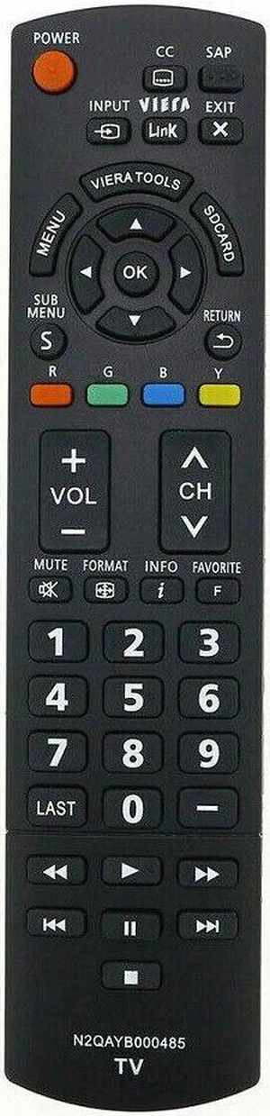 NEW USBRMT Replacement TV Remote N2QAYB000485 For Panasonic 32"-85" TVs NEW USBRMT Replacement TV Remote N2QAYB000485 For Panasonic 32"-85" TVs
