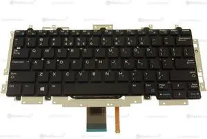 US INTL Dell OEM Latitude E7270 Backlit Laptop Keyboard Laptop Keyboard TFW5W
