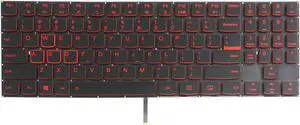 replacement keyboard for Lenovo Legion Y520-15IKBA Y520-15IKBM Y520-15IKBN  Red Backlit