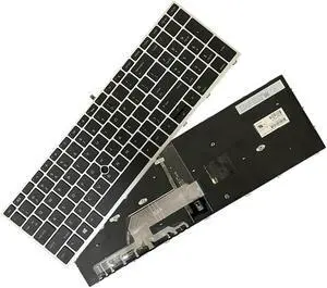 US  for HP ProBook 650 G4 G5 Laptop Keyboard US Backlit Silver L09593-001