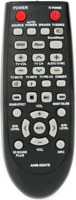 New AH59-02547B Replace Remote for Samsung Sound Bar HW-F450/ZA HW-F450 PS-WF450