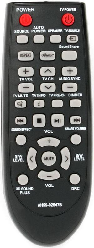New AH59-02547B Replaced Remote for Samsung Sound Bar AH68-02644D-00 HW-F450ZA