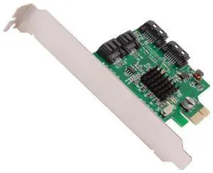IOCrest SI-PEX40064 PCI-Express 2.0 Low Profile Ready SATA III (6.0 Gb/s) Contro