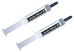 Arctic Silver 5 Syringe Thermal Compound 12.0 Gram Tube 2 Pack AS5-12G X2