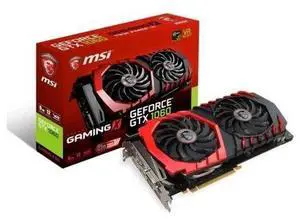MSI Video Card GTX 1060 GAMING X 6G G1060GX6 Geforce GTX 1060 6GB 192Bit PCI