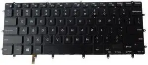 Backlit Keyboard for Dell XPS 9550 9560 9570 Laptops - Replace part number  GDT9F