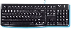 Logitech K120 920-002478 USB Standard Keyboard Black - Spill Resistant Design Logitech K120 920-002478 USB Standard Keyboard Black - Spill Resistant Design