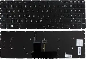 Keyboard withBacklit for Toshiba Satellite P55W-B5220 P55W-B5224 P55W-5260SM